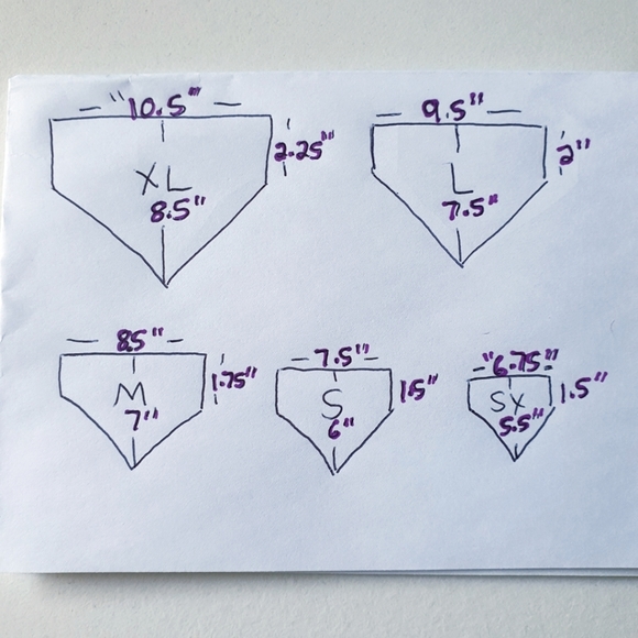 3 for $15* Baseball Over The Collar Dog Bandana - Picture 7 of 9